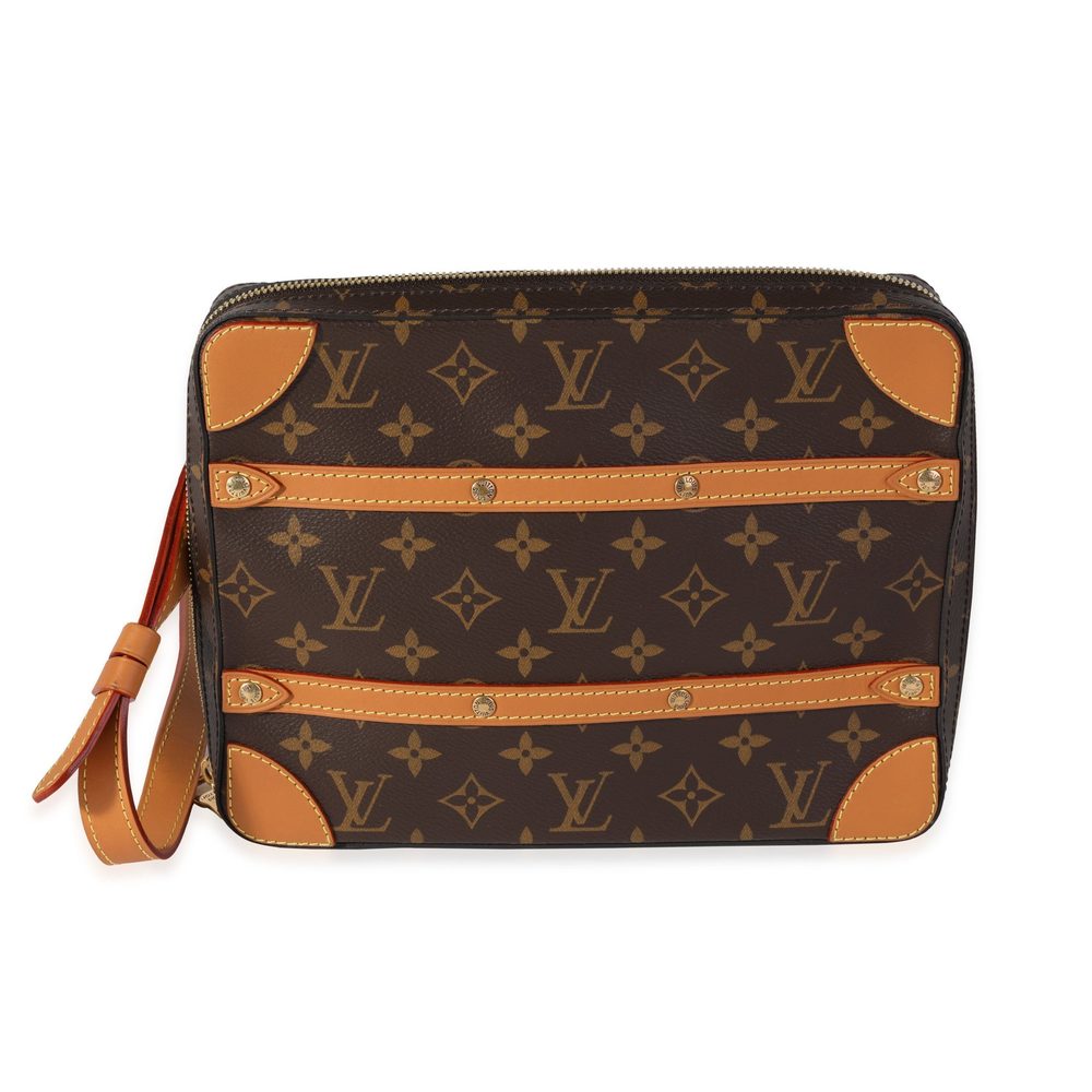 Louis Vuitton Monogram Canvas Soft Trunk Messenge… - image 1